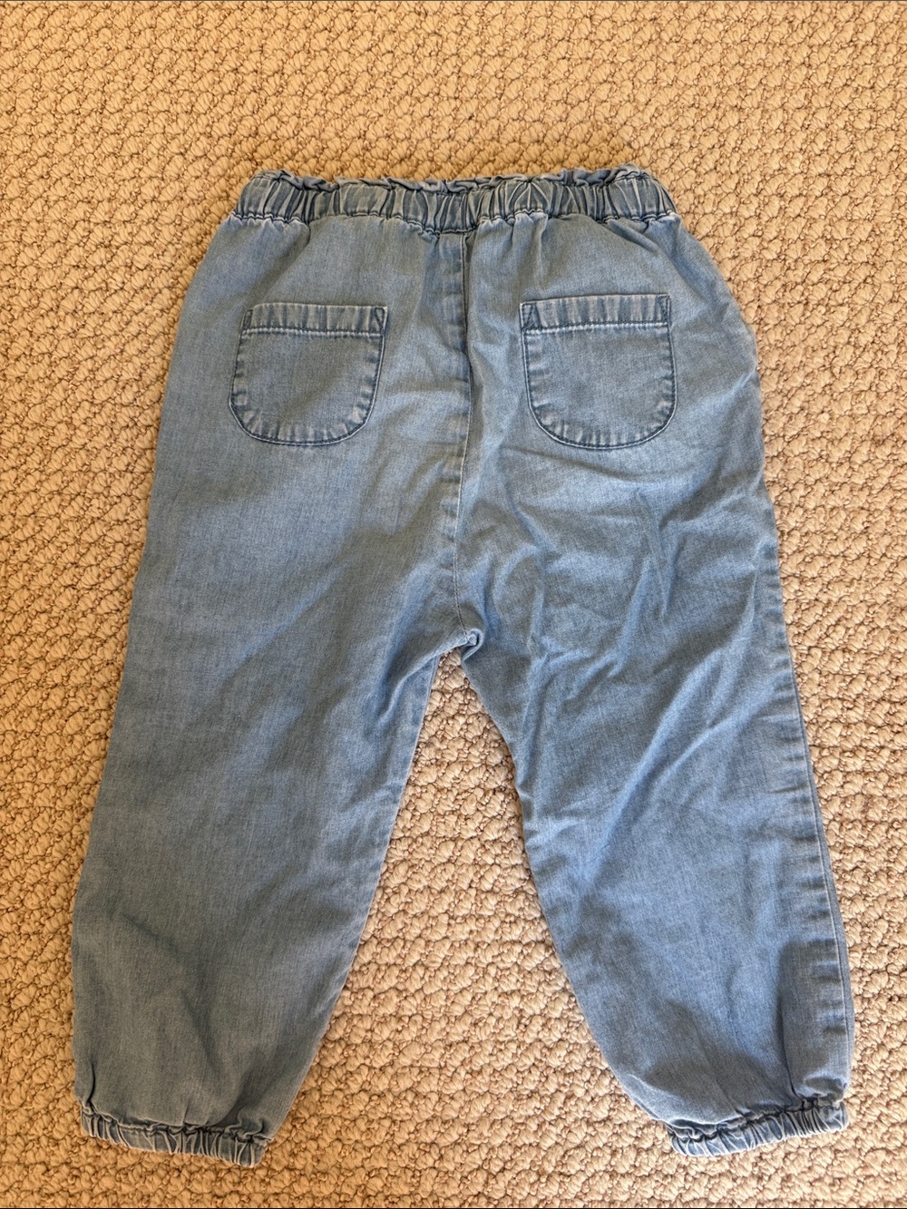 Baby Boden Chambray Denim Pants sz 18-24 months - Picture 3 of 3